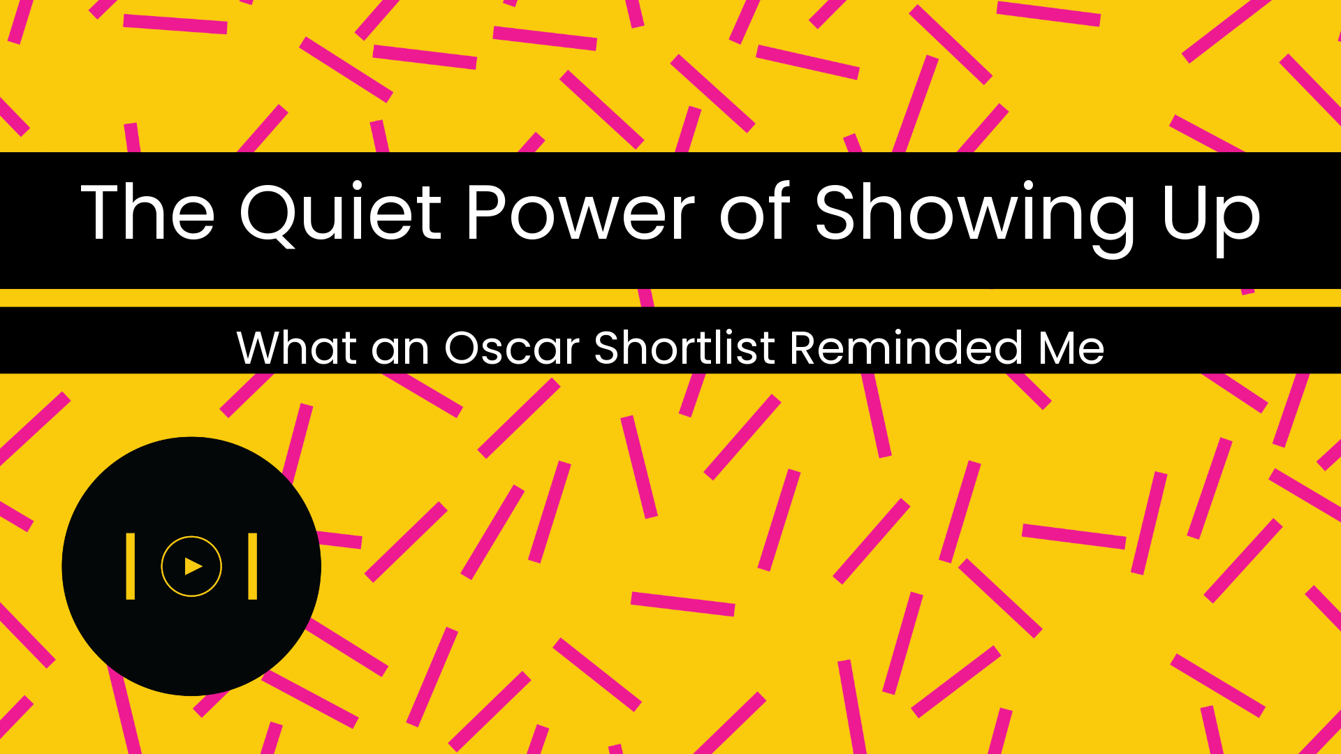 The Quiet Power of Showing Up: Oscar VFX Shortlist